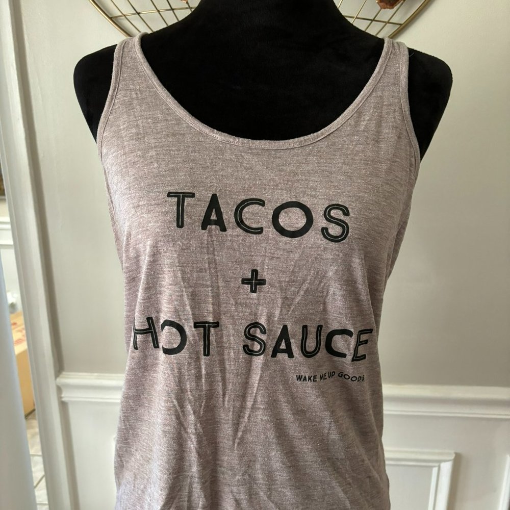 Medium Text Tank Top